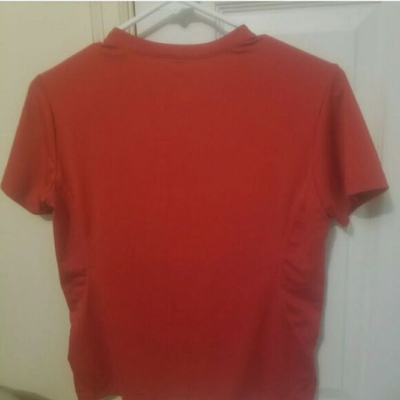 Nike Dri Fit Shirt Sheer Athletic VNeck Tee Activewear Breathable Shirt SZ Small - Picture 3 of 6